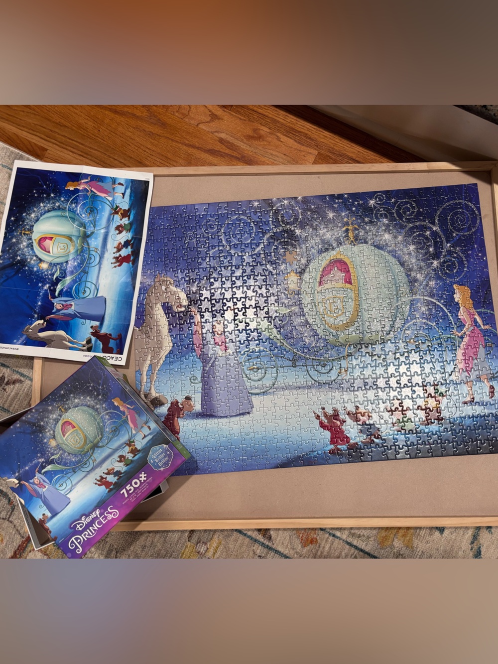 Ceaco - Disney Princess Cinderella's Carriage - 750 Piece Puzzle